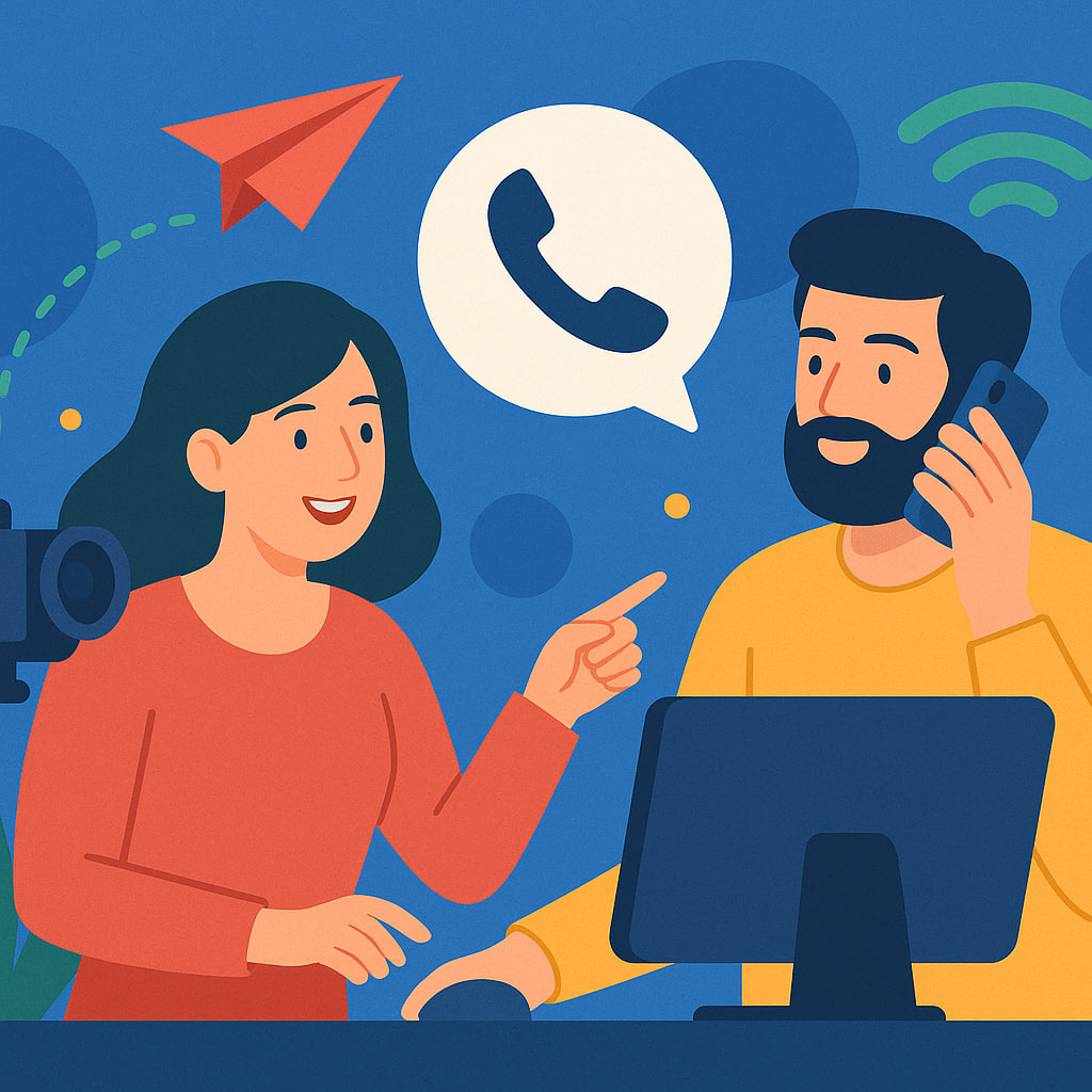 تماس و ارتباط با به‌روز فان