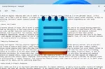 اپلیکیشن Notepad ویندوز حالا می‌تواند با هوش مصنوعی متن بنویسد