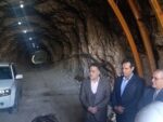 بازدید از حفاری تونل در کوه رنو این بار برای عبور قطار
