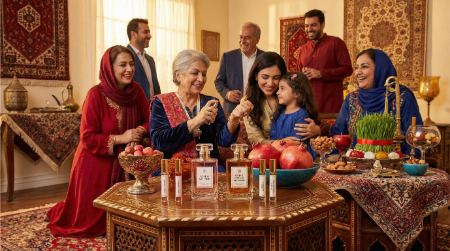 راهنمای انتخاب عطر برای مناسبتهای خانوادگی ترکیب رایحه با سنتهای ایرانی راهنمای انتخاب عطر برای مناسبتهای خانوادگی ترکیب رایحه با سنتهای ایرانی