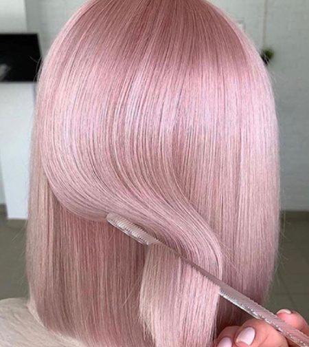 چگونه رنگ موی صورتی بزنیم