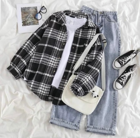 ست کردن لباس های اورسایز