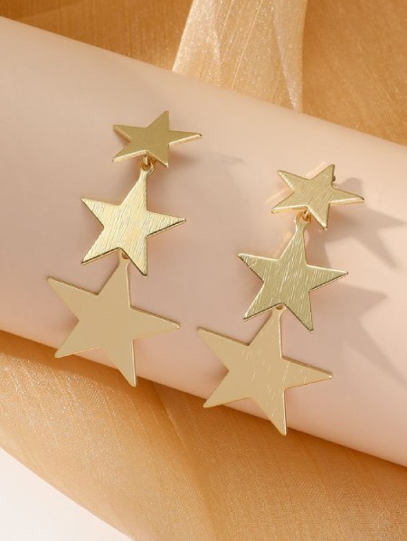 مدل گوشواره با طرح ستاره