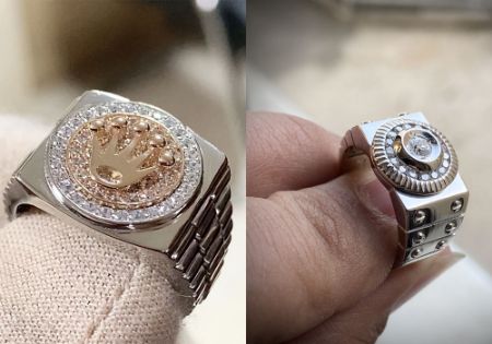 انگشترهای طلای مردانه انگشترهای طلای مردانه