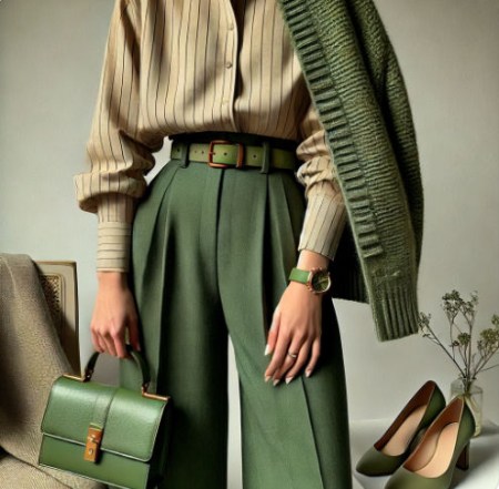 نکته هایی برای ست کردن با شلوار سبز