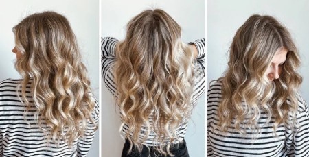 چگونه در یک شب موهای خود را فر کنیم