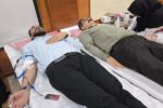 کارکنان راهداری چهارمحال و بختیاری برای سومین سال پیاپی خون اهدا کردند
