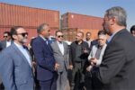 حضور اعضای کمیسیون عمران مجلس در بندر شهید رجایی با همراهی مدیرعامل سازمان بنادر