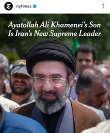 بازتاب جهانی انتخاب رهبری جدید جمهوری اسلامی ایران+ عکس