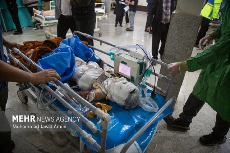 شمار مصدومان چهارشنبه سوری تا ساعت ۲۲ امشب شمار مصدومان چهارشنبه سوری تا ساعت ۲۲ امشب