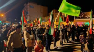 اجتماع حماسی مردم فراهان در پنجاه و دومین شب قرار عاشقی