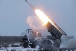 حملات سنگین پهپادی اوکراین به روسیه