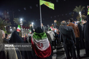 رونمایی از نماهنگ نفسم ایران در تجمع شبانه رشت