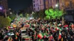 رژه شیردختران ملایری در اجتماعات شبانه