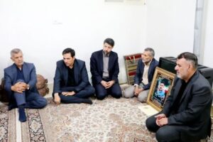 مسئولان وزارت جهاد کشاورزی با خانواده شهیدان «سفیدپری» دیدار کردند